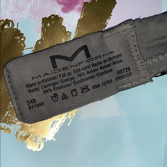 Maidenform Animal Print Padded Bra - Picture 6 of 6